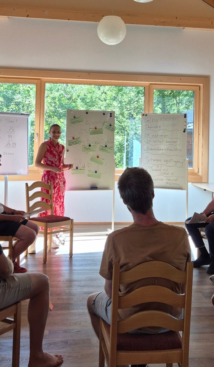 Julia Wertl im Workshop